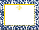 Boatman Geller - Create-Your-Own Personalized Stationery (Suzani - Sm. Flat Card)