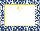 Boatman Geller - Create-Your-Own Personalized Stationery (Suzani - Sm. Flat Card)