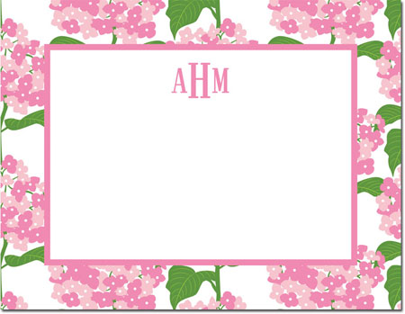 Stationery/Thank You Notes by Boatman Geller - Sconset Pink