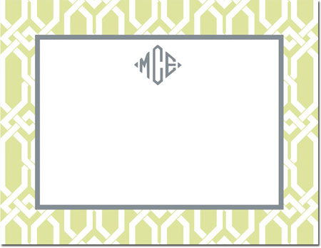 Stationery/Thank You Notes by Boatman Geller - Arden Spring Green