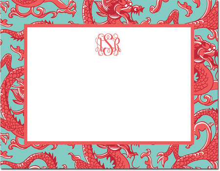 Stationery/Thank You Notes by Boatman Geller - Imperial Coral Stationery/Thank You Notes by Boatman Geller - Imperial Coral