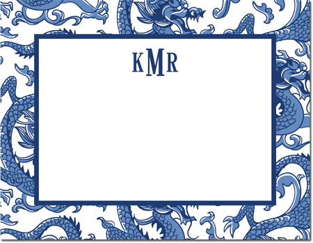 Stationery/Thank You Notes by Boatman Geller - Imperial Blue