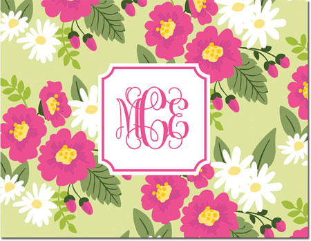 Boatman Geller Stationery/Thank You Notes - Lillian Floral Bright Boatman Geller Stationery/Thank You Notes - Lillian Floral Bright