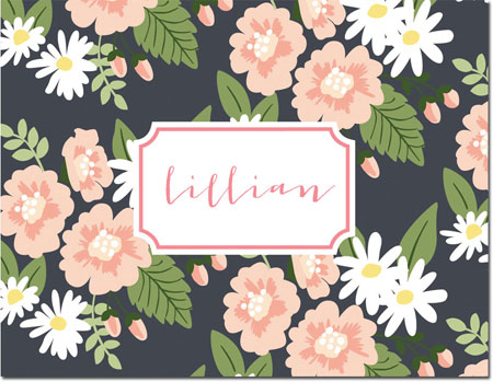 Boatman Geller Stationery/Thank You Notes - Lillian Floral Boatman Geller Stationery/Thank You Notes - Lillian Floral