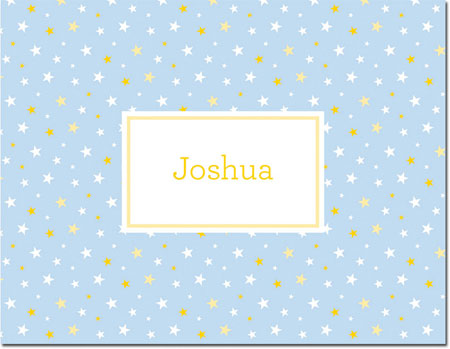 Boatman Geller Stationery/Thank You Notes - Twinkle Star Light Blue Boatman Geller Stationery/Thank You Notes - Twinkle Star Light Blue