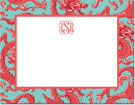 Stationery/Thank You Notes by Boatman Geller - Imperial Coral