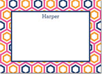 Boatman Geller Stationery/Thank You Notes - Maggie Raspberry and Tangerine
