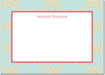 Boatman Geller Stationery/Thank You Notes - Nautical Knot Sea