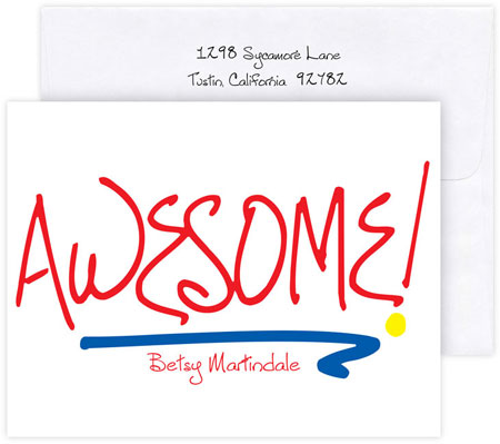 Boatman Geller Stationery/Thank You Notes - Awesome Boatman Geller Stationery/Thank You Notes - Awesome