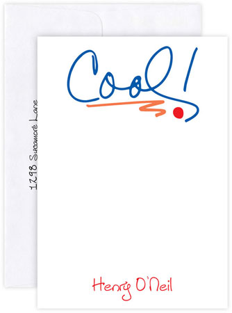 Boatman Geller Stationery/Thank You Notes - Cool Boatman Geller Stationery/Thank You Notes - Cool