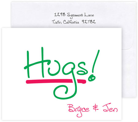 Boatman Geller Stationery/Thank You Notes - Hugs