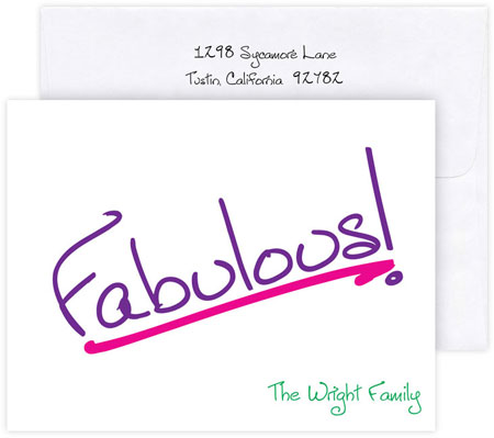Boatman Geller Stationery/Thank You Notes - Fabulous Boatman Geller Stationery/Thank You Notes - Fabulous