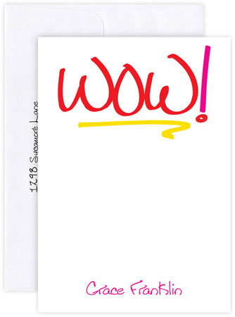 Boatman Geller Stationery/Thank You Notes - WOW Boatman Geller Stationery/Thank You Notes - WOW