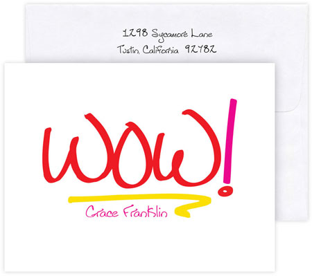 Boatman Geller Stationery/Thank You Notes - WOW Boatman Geller Stationery/Thank You Notes - WOW