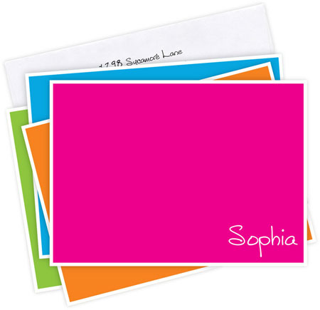 Boatman Geller Stationery/Thank You Notes - Name Flat Assortment Boatman Geller Stationery/Thank You Notes - Name Flat Assortment