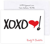 Boatman Geller Stationery/Thank You Notes - XOXO