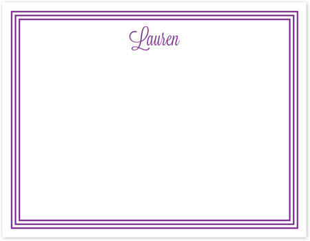 Boatman Geller - Create-Your-Own Personalized Stationery (Grand Border) Boatman Geller - Create-Your-Own Personalized Stationery (Grand Border)