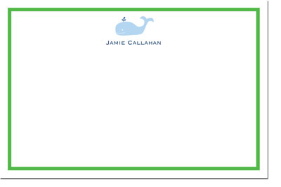 Boatman Geller Stationery - Whale