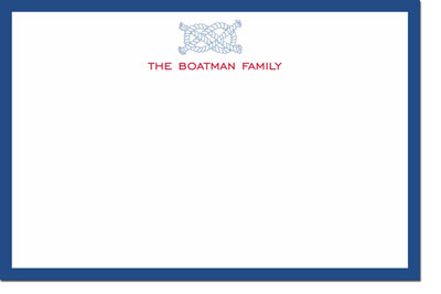 Boatman Geller Stationery - Knot