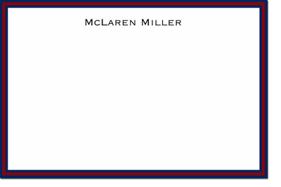 Boatman Geller Stationery - McLaren Sport