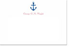 Boatman Geller Stationery - Anchor