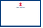 Boatman Geller Stationery - Anchor