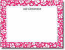Boatman Geller Stationery - Pink Hawaiian Boatman Geller Stationery - Pink Hawaiian
