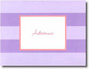 Boatman Geller Stationery - Lavender Rugby