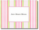 Boatman Geller Stationery - Pink Multistripe