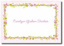 Boatman Geller Stationery - Floral Border