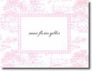 Boatman Geller Stationery - Pink Toile