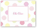 Boatman Geller Stationery - Gingham Dot Pink