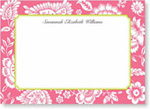 Boatman Geller Stationery - Savannah Pink Large Flat Card