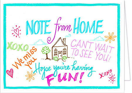 Bonnie Marcus Collection - Camp Notes From Home (Note From Home)