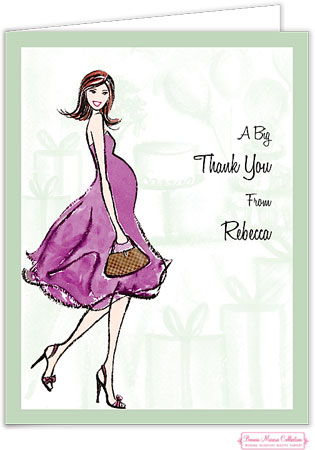 Personalized Stationery/Thank You Notes by Bonnie Marcus - Baby Shower Soiree Personalized Stationery/Thank You Notes by Bonnie Marcus - Baby Shower Soiree