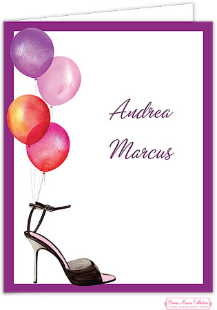 Personalized Stationery/Thank You Notes by Bonnie Marcus - Stylish Party Balloons