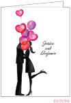 Personalized Stationery/Thank You Notes by Bonnie Marcus - Balloon Love