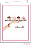 Personalized Stationery/Thank You Notes by Bonnie Marcus - Dessert Tray