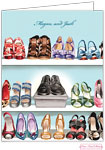 Personalized Stationery/Thank You Notes by Bonnie Marcus - Stylish Shoe Closet Engagement