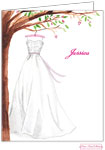 Personalized Stationery/Thank You Notes by Bonnie Marcus - Wonderful Wedding Dress