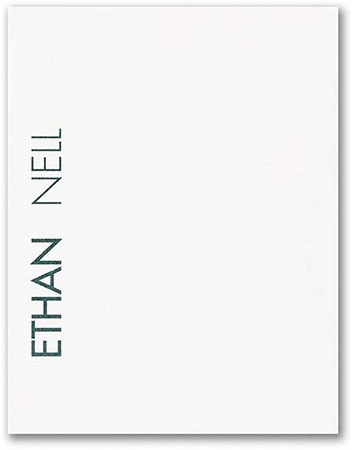 Upstanding Name Thermography Printed Flat Note Cards by Carlson Craft
