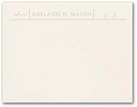 Put A Date On It Thermography Printed Flat Note Cards by Carlson Craft