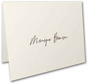 It's All About Me Thermography Printed Folded Note Cards by Carlson Craft