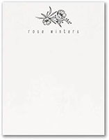 It's From Me Thermography Printed Flat Note Cards by Carlson Craft