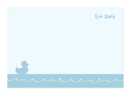 Spark & Spark - Stationery (Little duckie swimming - 01-BA-305-22)