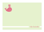 Spark & Spark - Stationery (My playful whale (pink) - 01-BA-304-17-14)