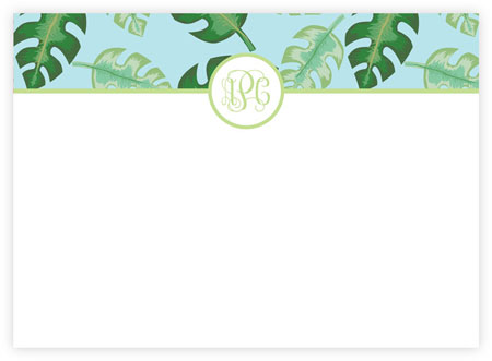 Clairebella Stationery/Thank You Notes - Tropical Blue Clairebella Stationery/Thank You Notes - Tropical Blue