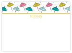Clairebella Stationery/Thank You Notes - Beach Umbrella White