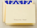 Crane Boxed Stationery Sets - Gold Hand Engraved Regency Thank You Note