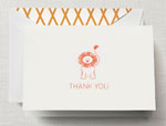 Crane Boxed Stationery Sets - Clementine Lion Thank You Note